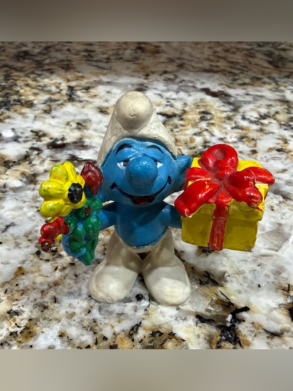 Vintage 1978 Jokey Smurf
